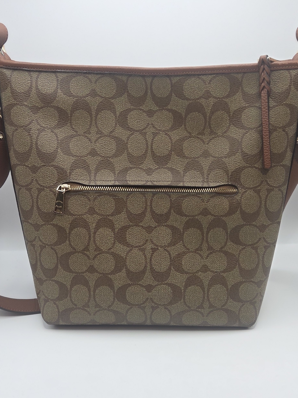 Coach Val Duffle In Signature Canvas - Picture 2 of 8